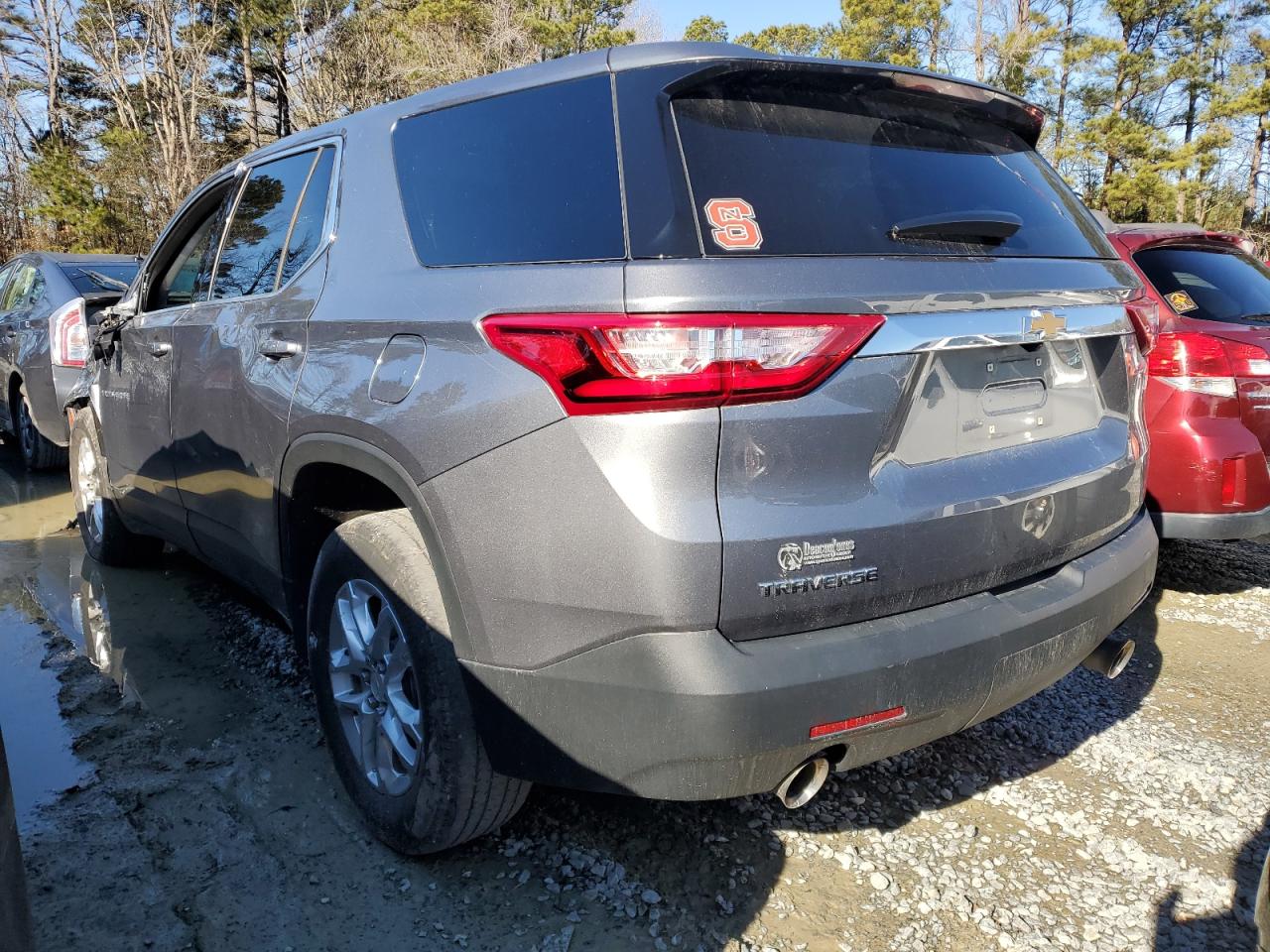 2020 Chevrolet Traverse VIN 1GNERFKW6LJ239378 Copart auction photo, all over damage thumbnail 2