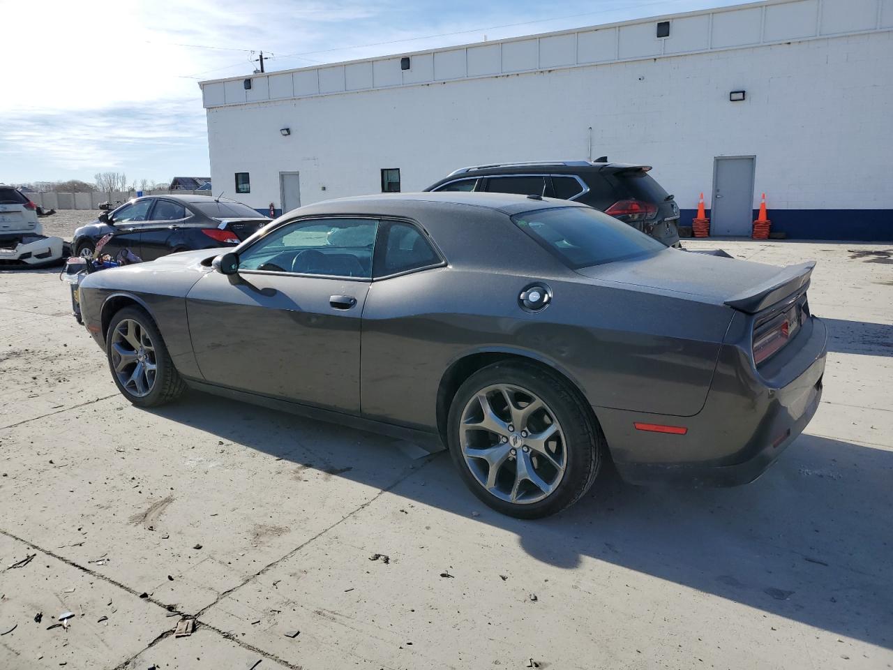 2017 Dodge Challenger VIN 2C3CDZAG2HH536574 Copart auction photo, rear end / side damage thumbnail 2