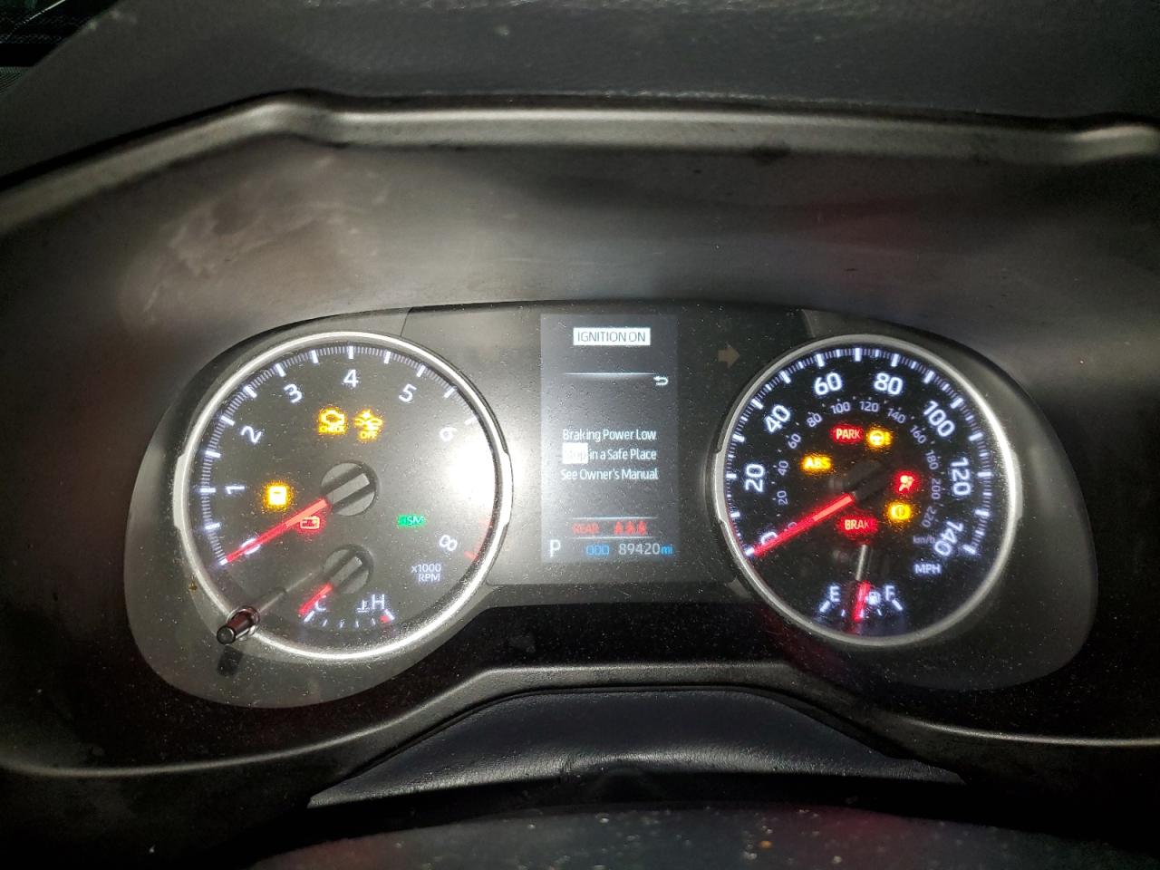 2019 Toyota RAV 4 VIN 2T3P1RFV1KC026741 Copart auction photo, front end damage thumbnail 9