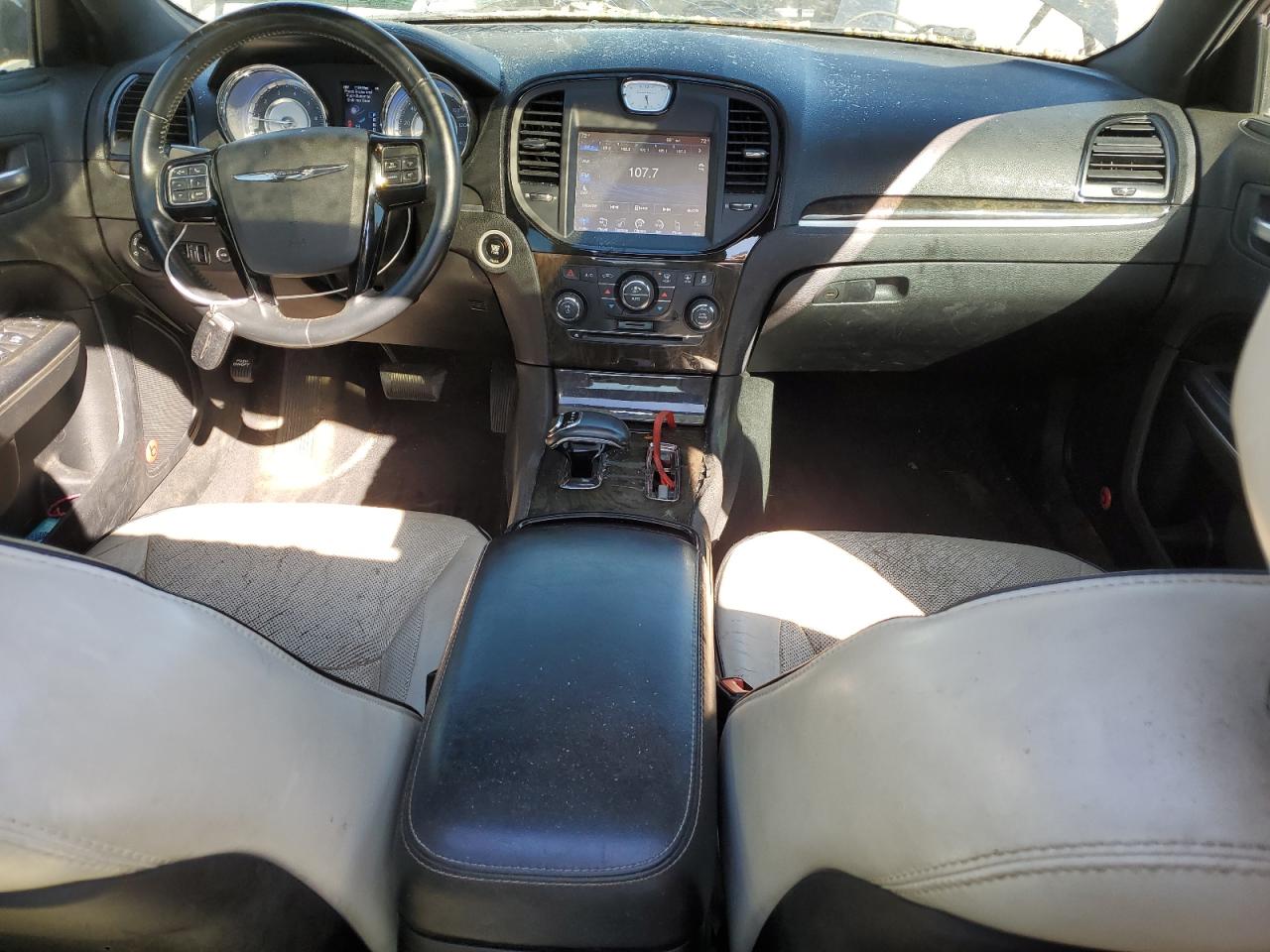 2013 Chrysler 300 VIN 2C3CCAAG8DH698336 Copart auction photo, top/roof / front end damage thumbnail 8