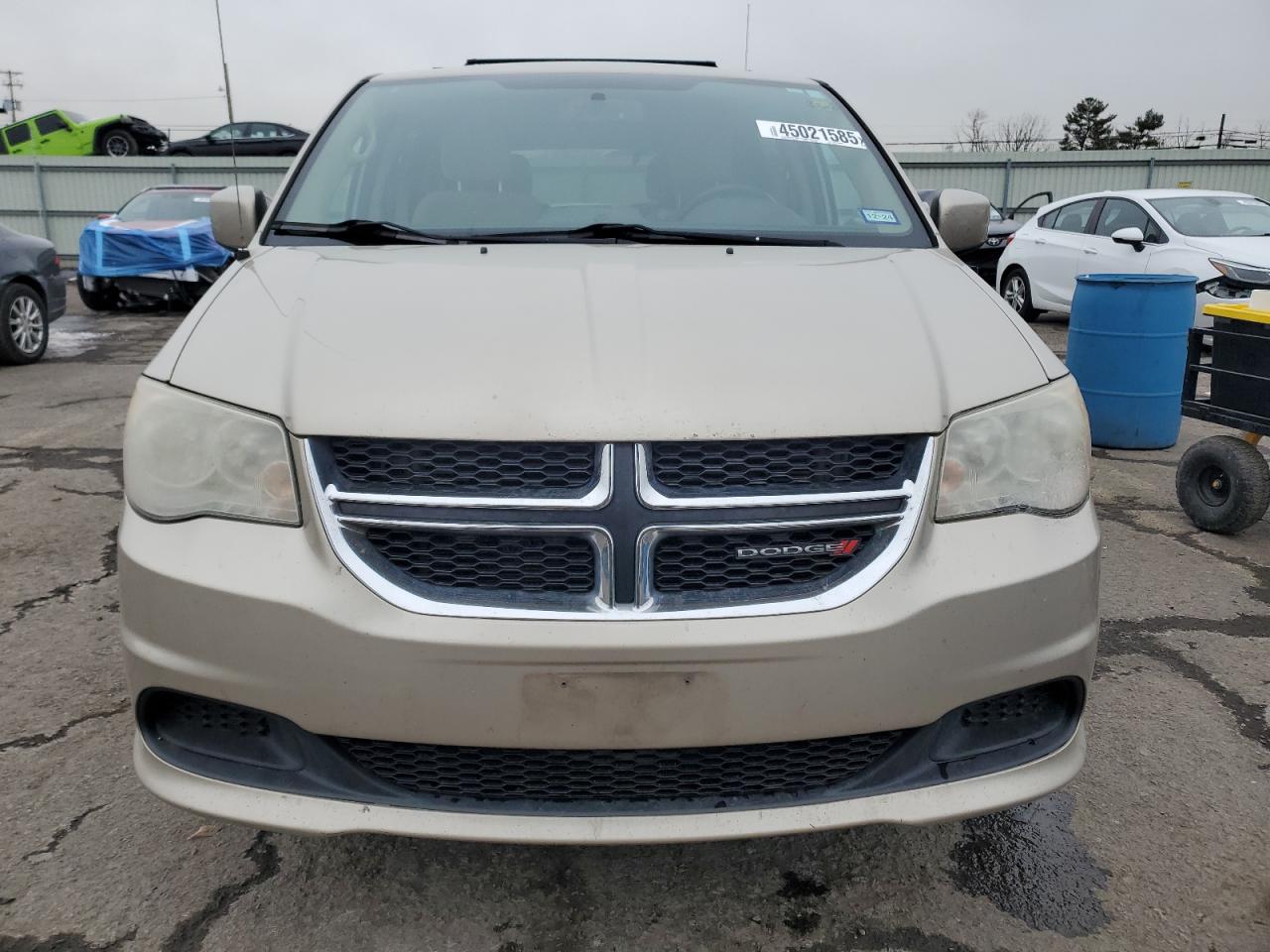 2014 Dodge Caravan VIN 2C4RDGCG6ER182636 Copart auction photo, rear end damage thumbnail 5