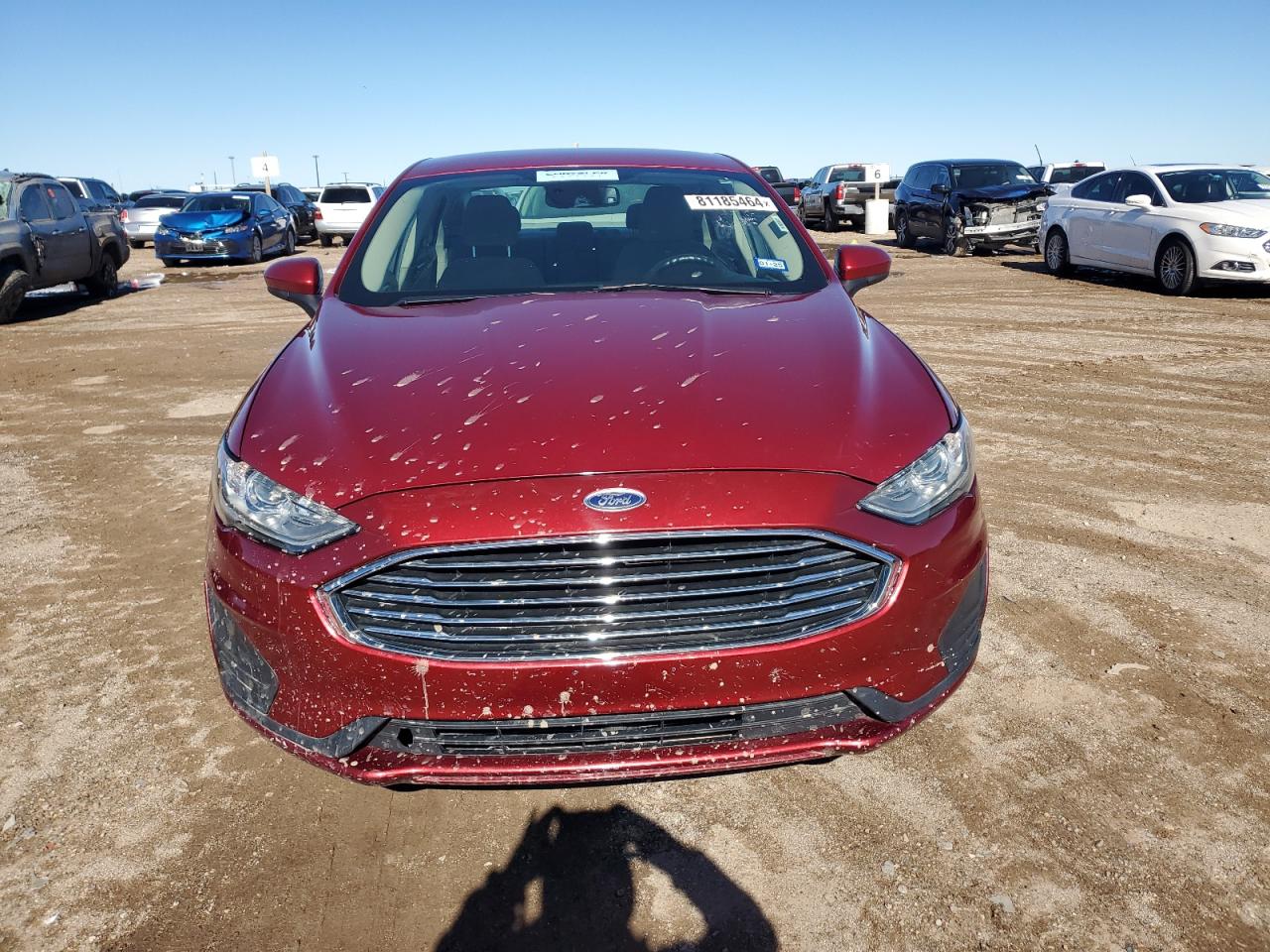 2019 Ford Fusion VIN 3FA6P0LU2KR220317 Copart auction photo, normal wear / minor dent/scratches damage thumbnail 5