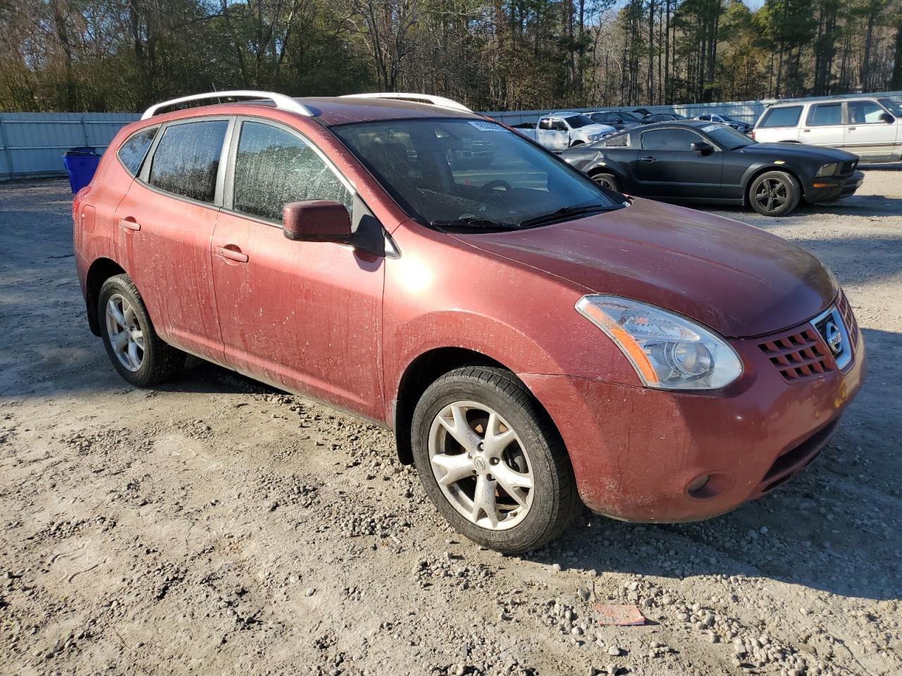 2008 Nissan Rogue VIN JN8AS58V88W143528 Copart auction photo, undercarriage / minor dent/scratches damage thumbnail 4