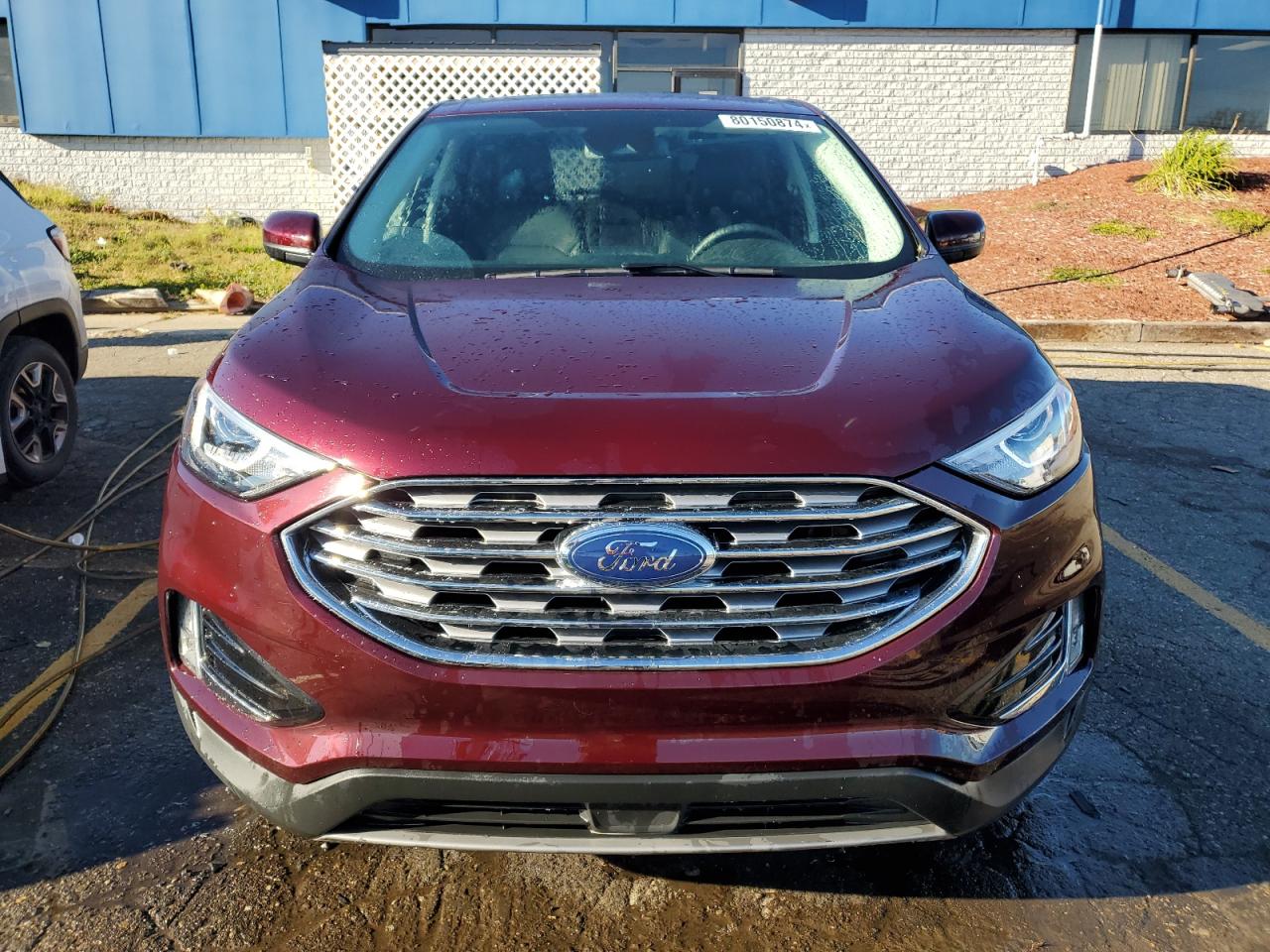 2021 Ford Edge VIN 2FMPK4J90MBA46392 Copart auction photo, side damage thumbnail 5