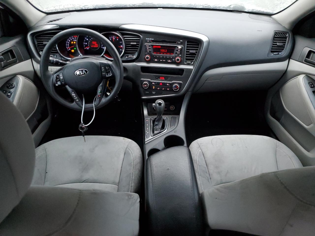 2013 KIA Optima VIN KNAGM4A71D5386133 Copart auction photo, vandalism / front end damage thumbnail 8