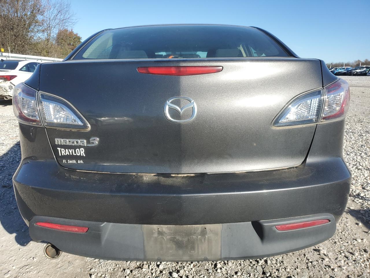 2010 Mazda 3 VIN JM1BL1SFXA1138342 Copart auction photo, front end / side damage thumbnail 6