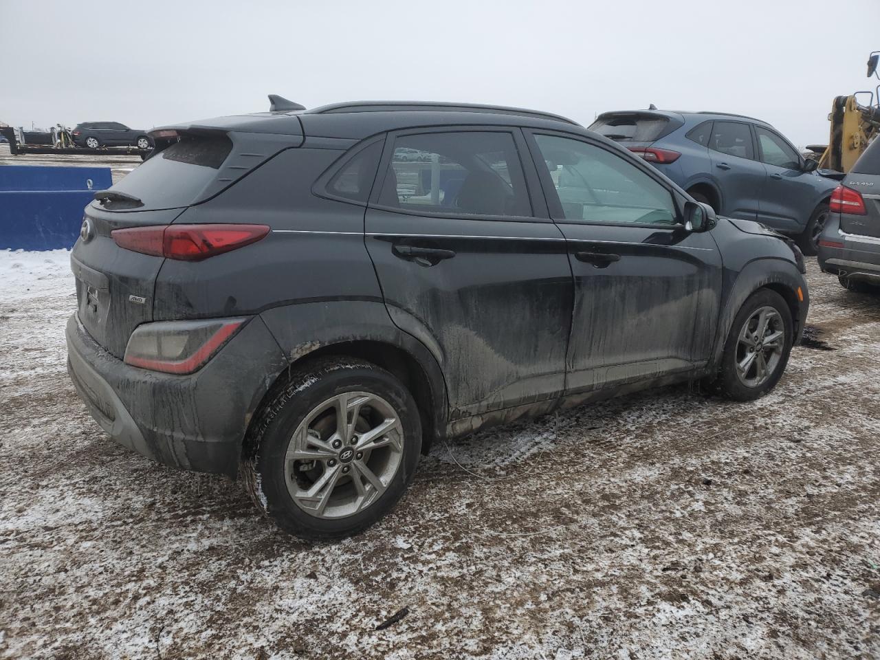 2023 Hyundai Kona VIN KM8K6CAB4PU947453 Copart auction photo, front end damage thumbnail 3
