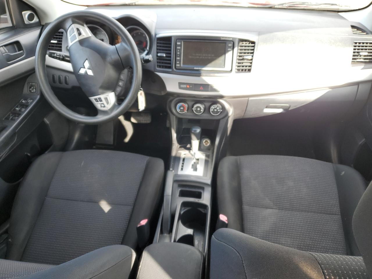 2008 Mitsubishi Lancer VIN JA3AU26U48U030801 Copart auction photo, all over damage thumbnail 8