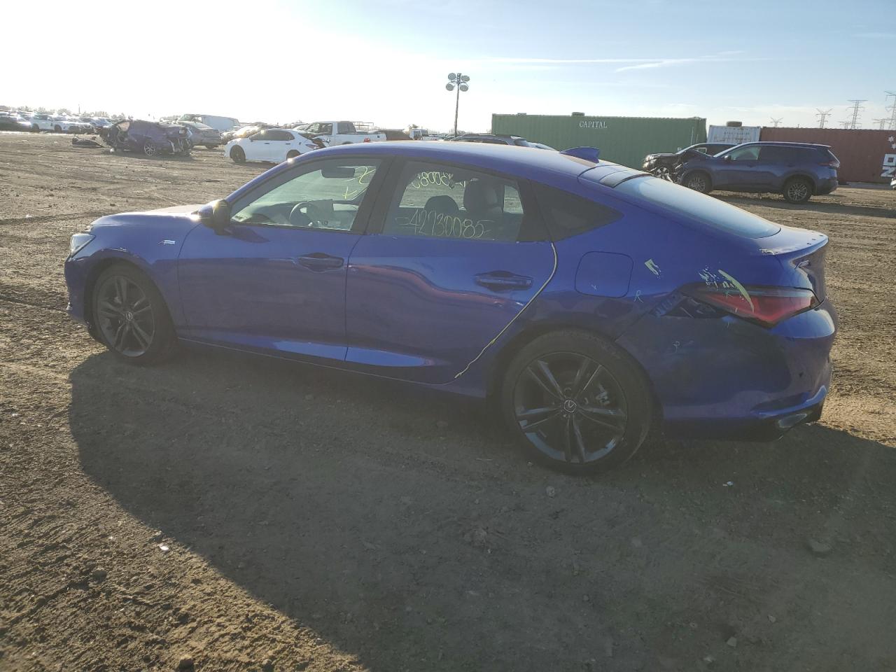 2025 Acura Integra VIN 19UDE4G79SA001384 Copart auction photo, front end / rear end damage thumbnail 2