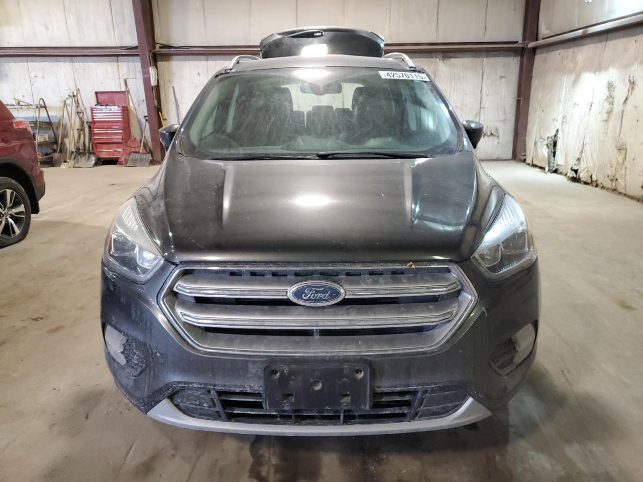 2017 Ford Escape VIN 1FMCU0J99HUB31376 Copart auction photo, rear end / undercarriage damage thumbnail 5