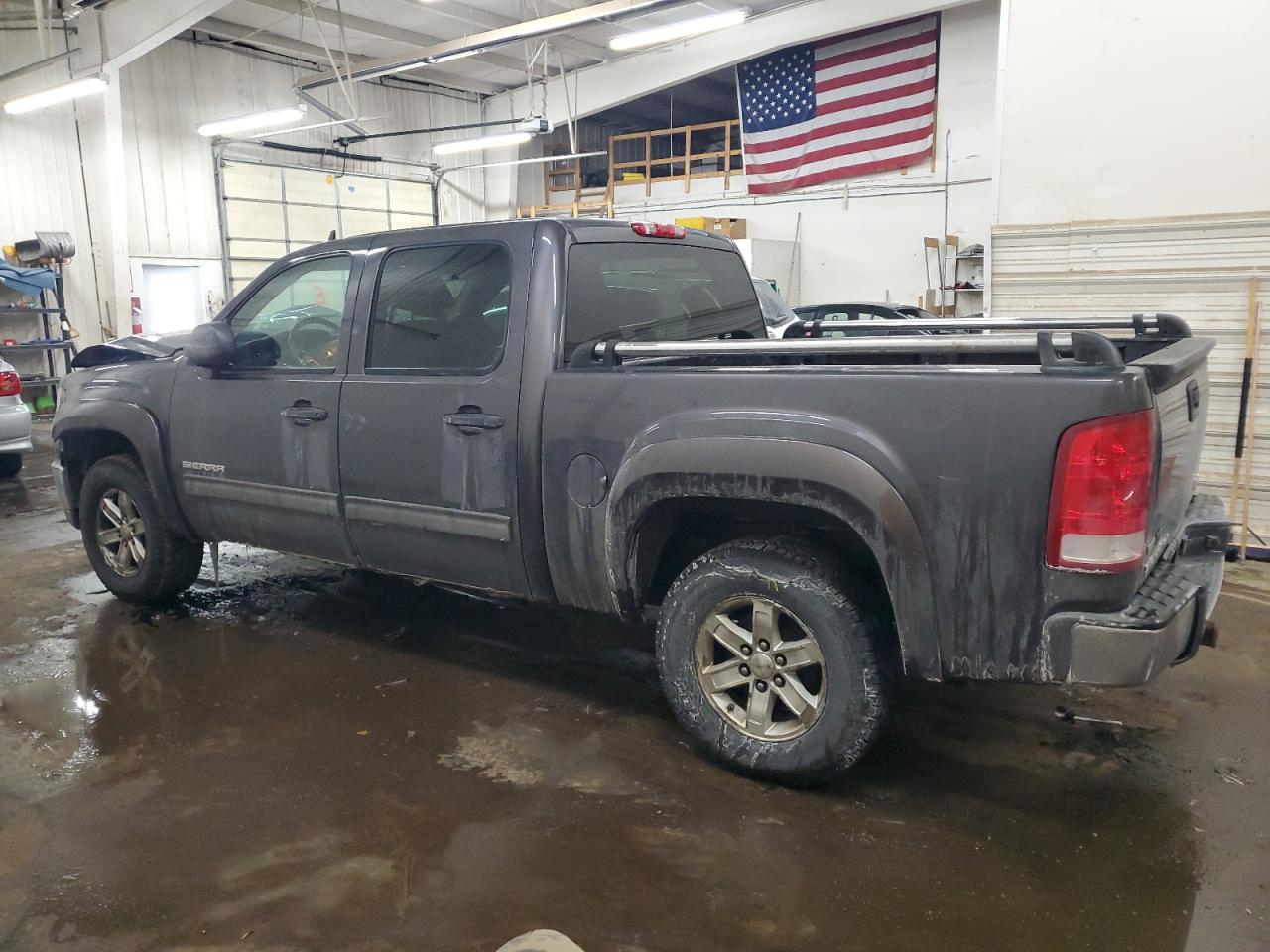 2011 GMC Sierra VIN 3GTP2VE36BG122336 Copart auction photo, front end damage thumbnail 2