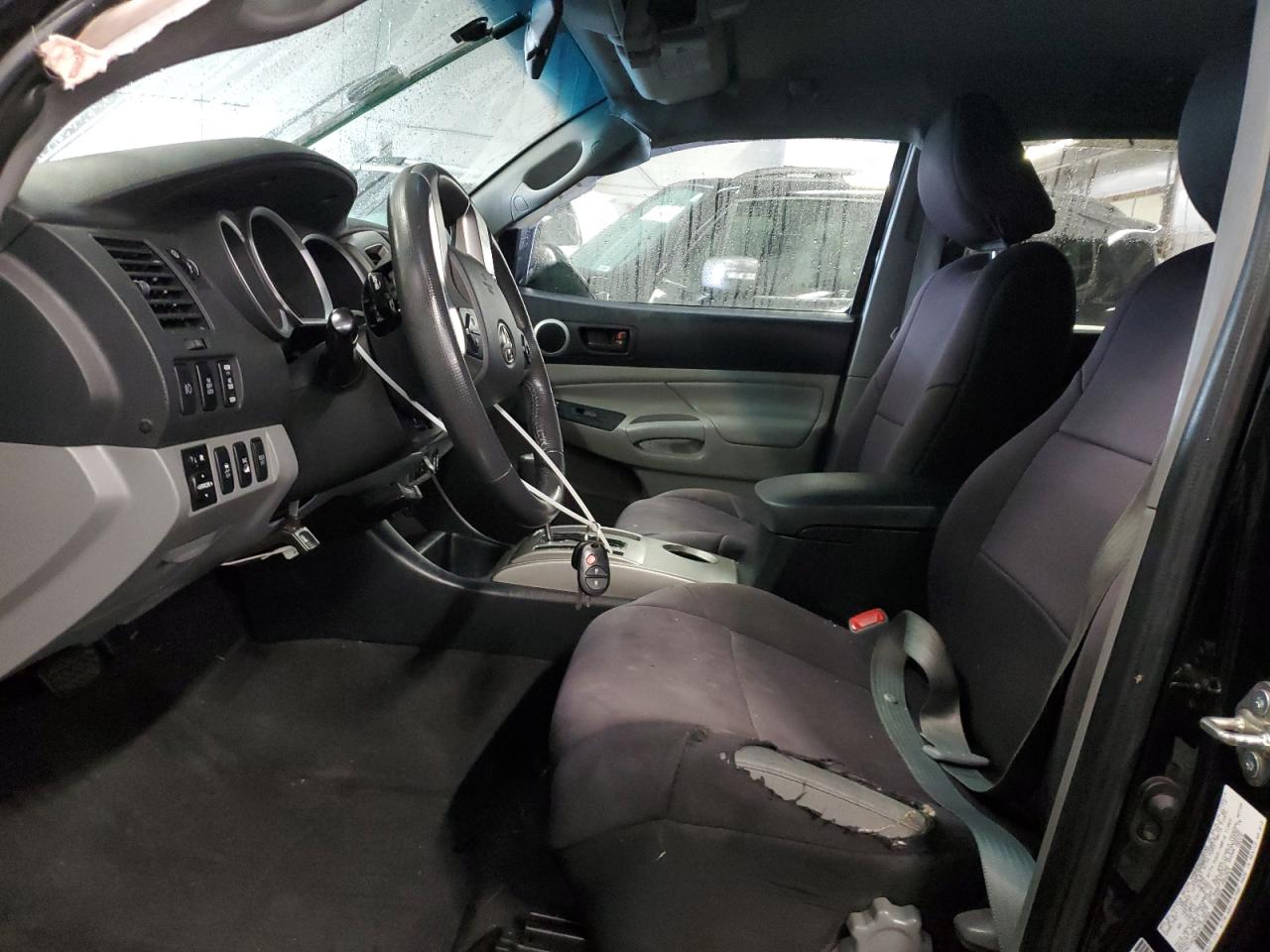 2015 Toyota Tacoma VIN 3TMLU4EN8FM164664 Copart auction photo, front end / top/roof damage thumbnail 7