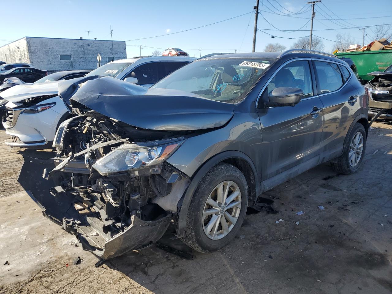 2017 Nissan Rogue VIN JN1BJ1CR6HW104302