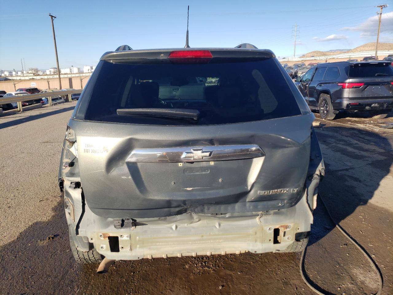 2012 Chevrolet Equinox VIN 2GNALDEKXC6344726 Copart auction photo, rear end damage thumbnail 6
