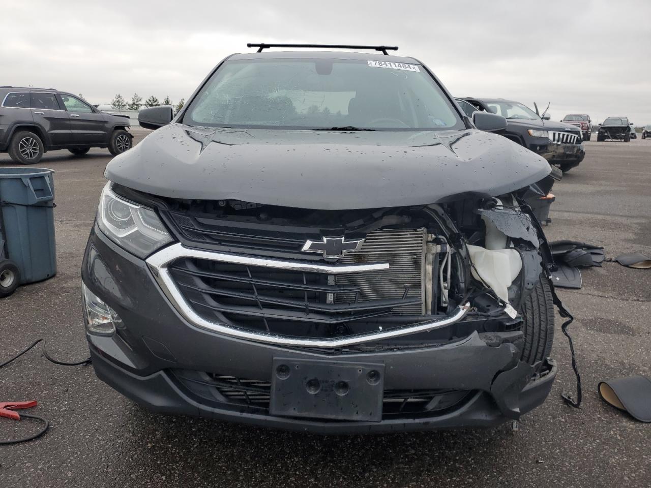 2018 Chevrolet Equinox VIN 2GNAXSEVXJ6337176 Copart auction photo, all over damage thumbnail 5