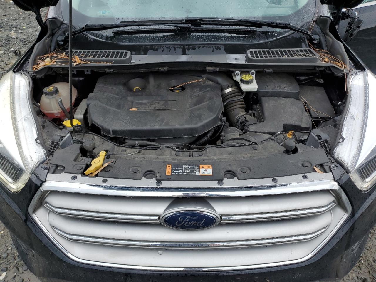 2017 Ford Escape VIN 1FMCU0J9XHUD86425 Copart auction photo, all over / undercarriage damage thumbnail 13