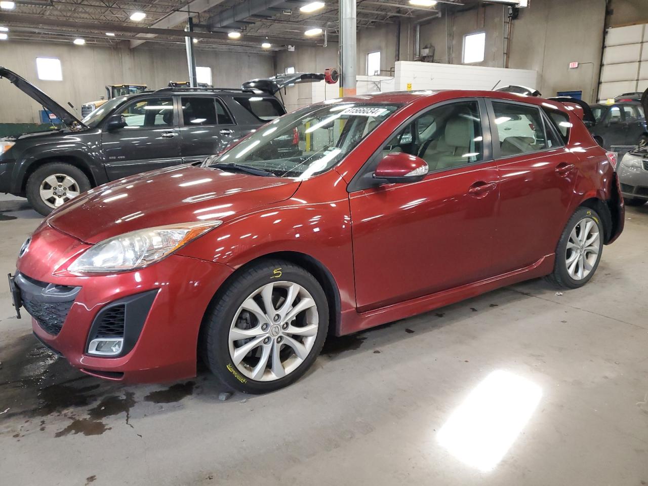 2010 Mazda 3 VIN JM1BL1H55A1114691