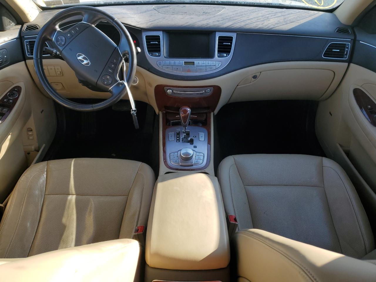 2012 Hyundai Genesis VIN KMHGC4DD4CU164600 Copart auction photo, front end damage thumbnail 8