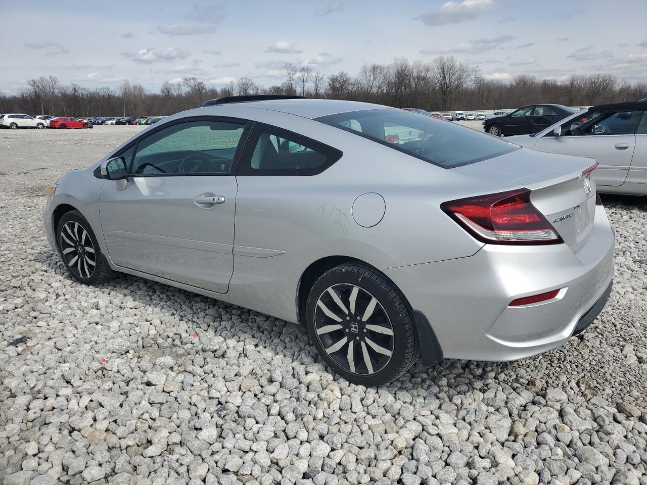 2014 Honda Civic VIN 2HGFG3B03EH503322 Copart auction photo, front end damage thumbnail 2