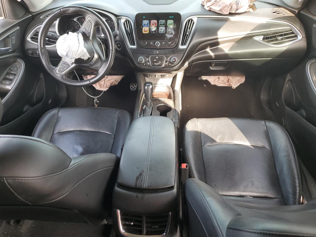 2017 Chevrolet Malibu VIN 1G1ZE5ST5HF205456 Copart auction photo, front end damage thumbnail 8