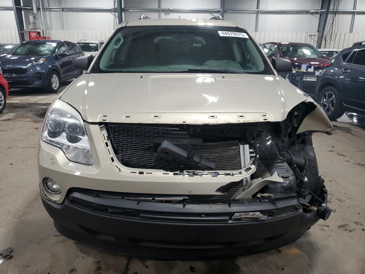 2008 GMC Acadia VIN 1GKEV13768J179385 Copart auction photo, front end damage thumbnail 5