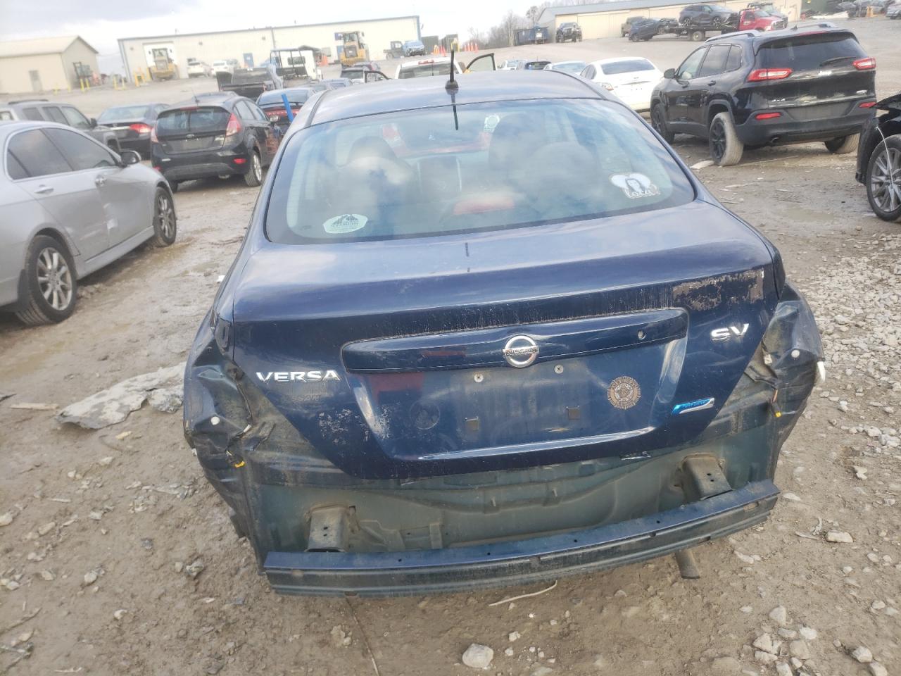 2012 Nissan Versa VIN 3N1CN7AP7CL898173 Copart auction photo, rear end / minor dent/scratches damage thumbnail 6