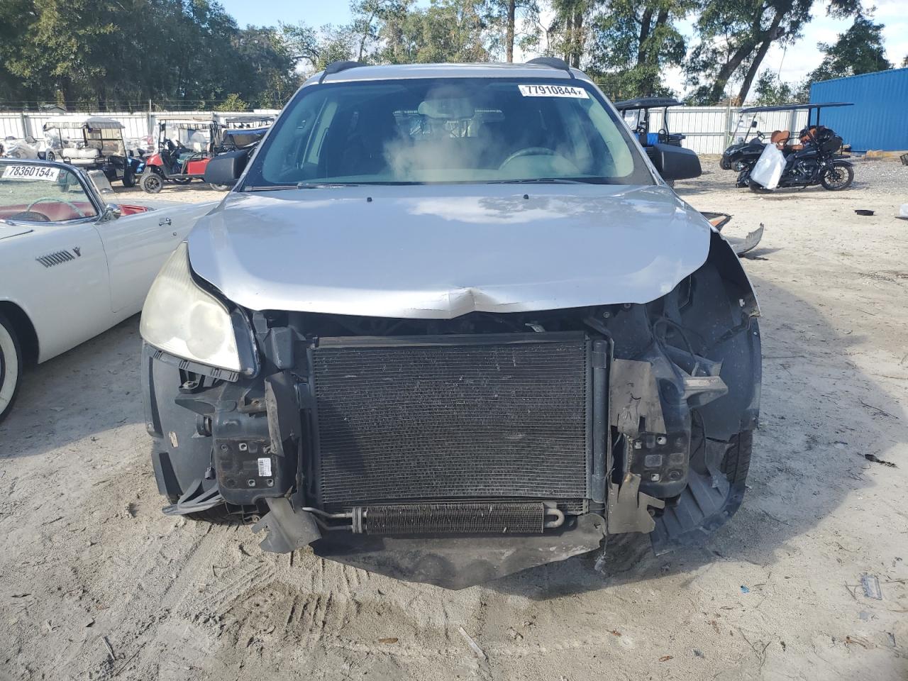 2009 Chevrolet Traverse VIN 1GNER13D89S171880 Copart auction photo, front end damage thumbnail 5