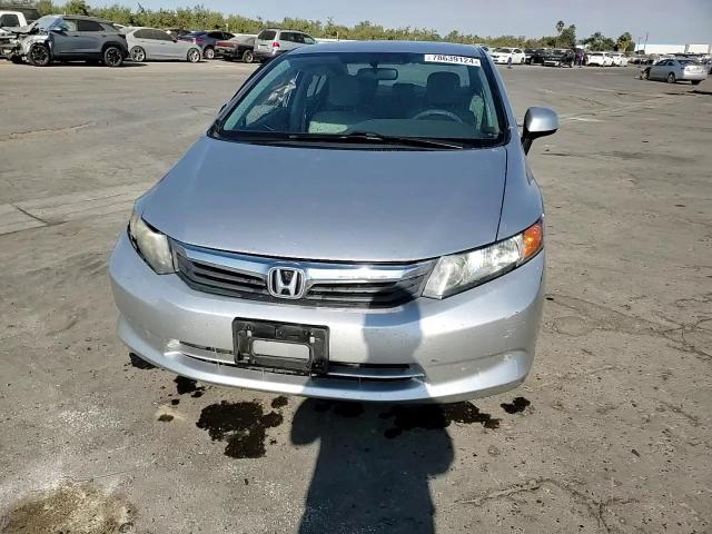2012 Honda Civic VIN 19XFB2F58CE378081 Copart auction photo, side / front end damage thumbnail 10