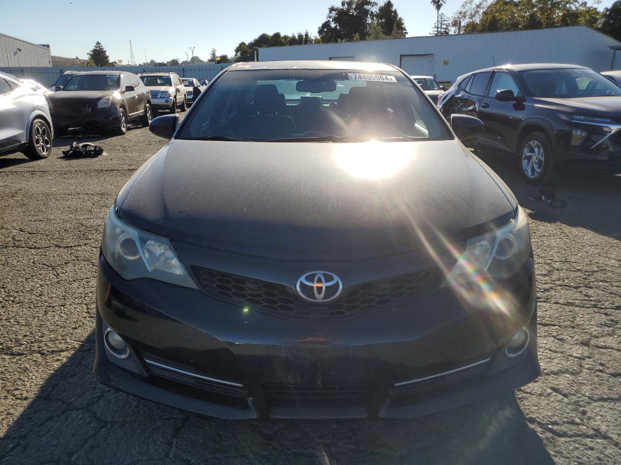 2012 Toyota Camry VIN 4T1BK1FKXCU013848 Copart auction photo, side damage thumbnail 5