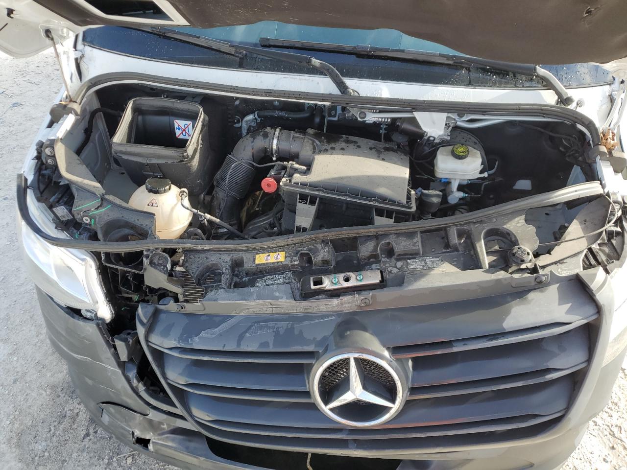 2023 Mercedes-Benz Sprinter VIN W1Y70BGY7PT136006 Copart auction photo, front end / rear end damage thumbnail 12