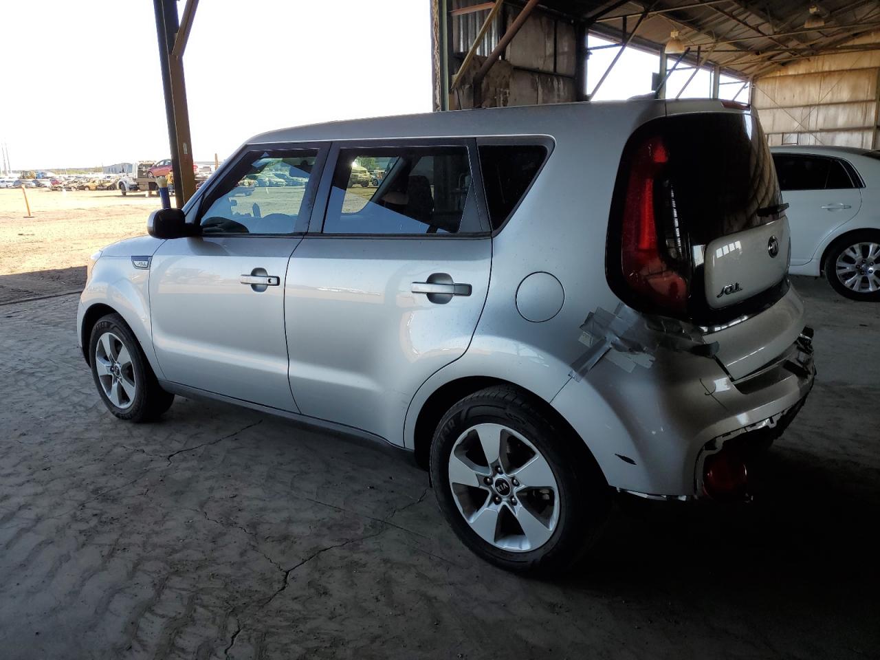 2018 KIA Soul VIN KNDJN2A28J7622095 Copart auction photo, rear end damage thumbnail 2