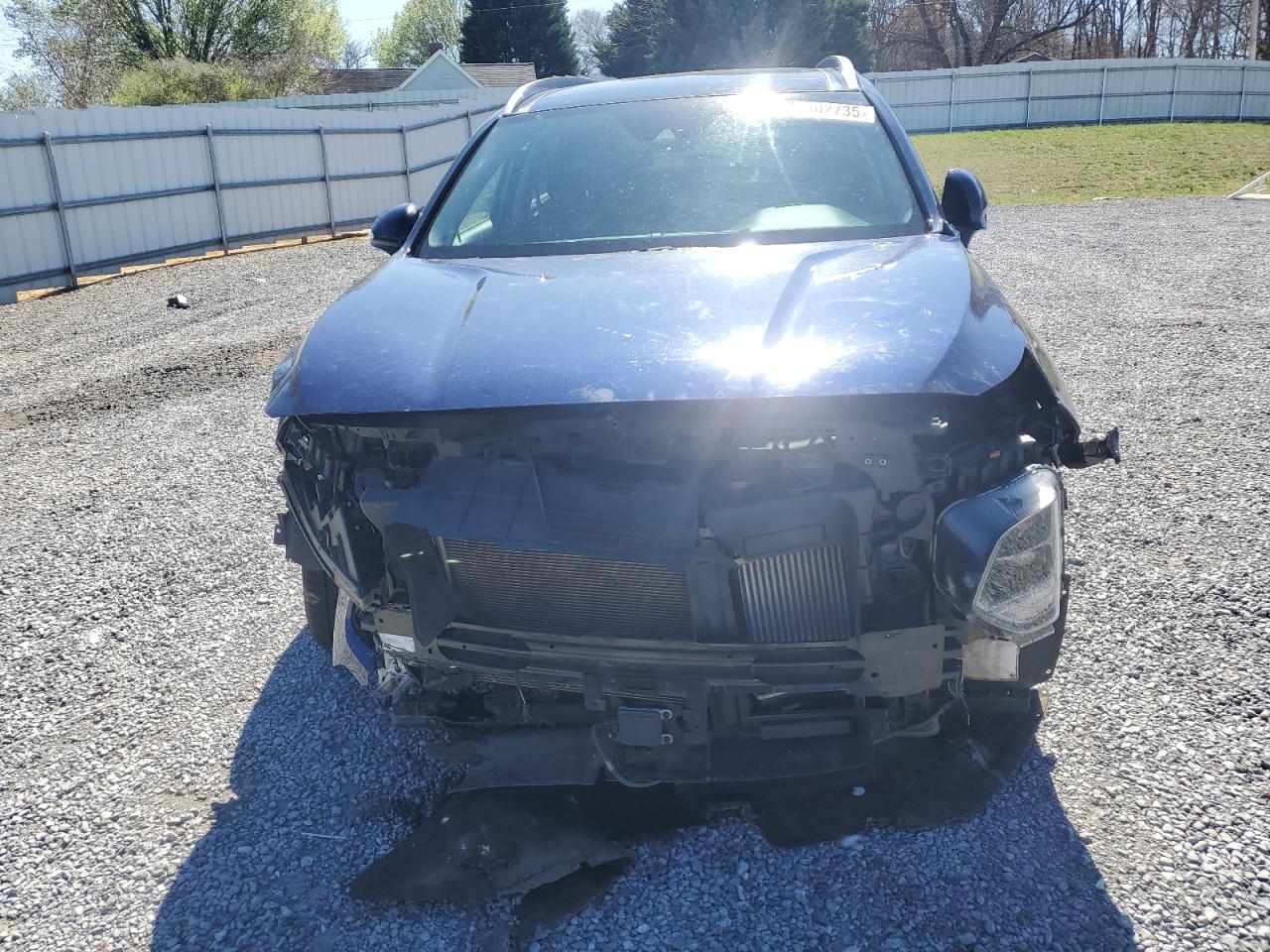 2019 Hyundai Santa Fe VIN 5NMS53AA7KH134705 Copart auction photo, front end / side damage thumbnail 5