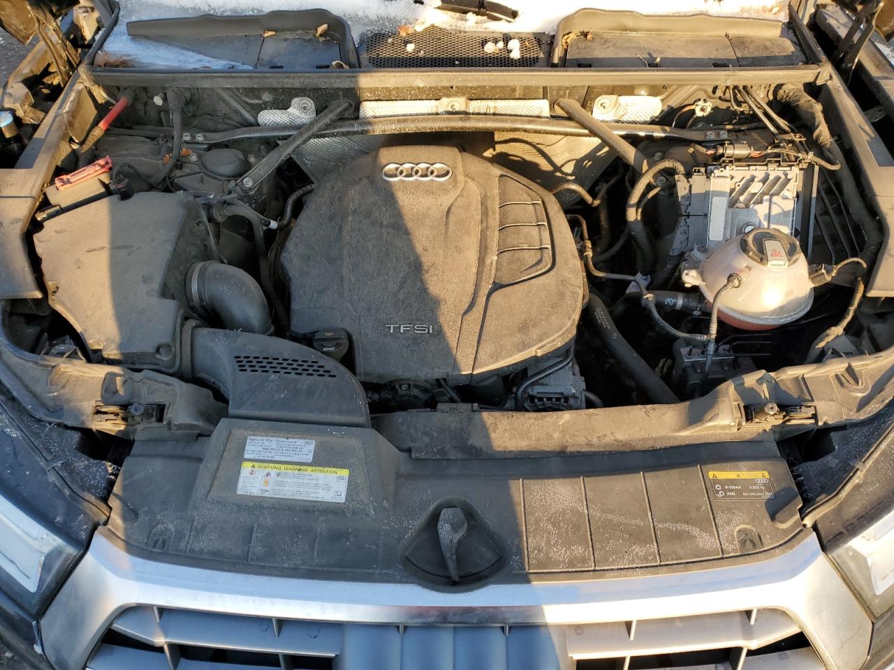 2019 Audi Q5 VIN WA1BNAFY8K2107991 Copart auction photo, side damage thumbnail 12