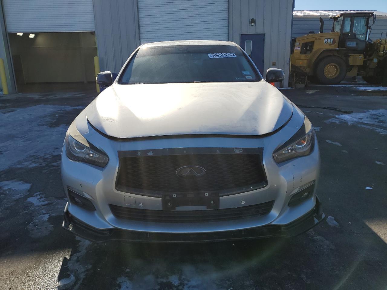 2015 Infiniti Q50 VIN JN1BV7AR5FM402861 Copart auction photo, mechanical damage thumbnail 5