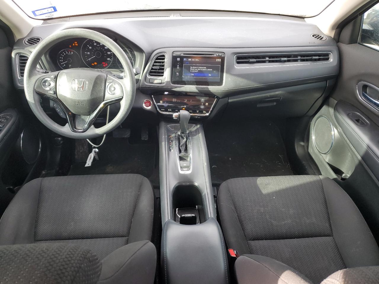 2017 Honda HR-V VIN 3CZRU5H58HG707051 Copart auction photo, front end damage thumbnail 8