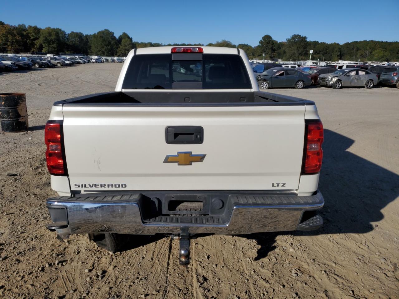 2014 Chevrolet Silverado VIN 3GCUKSEC7EG433845 Copart auction photo, side / rear end damage thumbnail 6