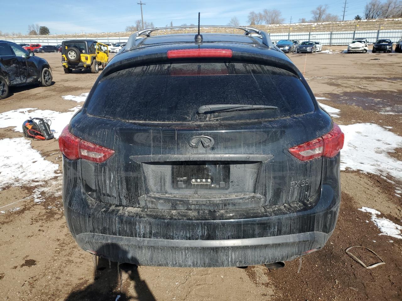 2011 Infiniti FX VIN JN8AS1MW9BM731707 Copart auction photo, front end damage thumbnail 6
