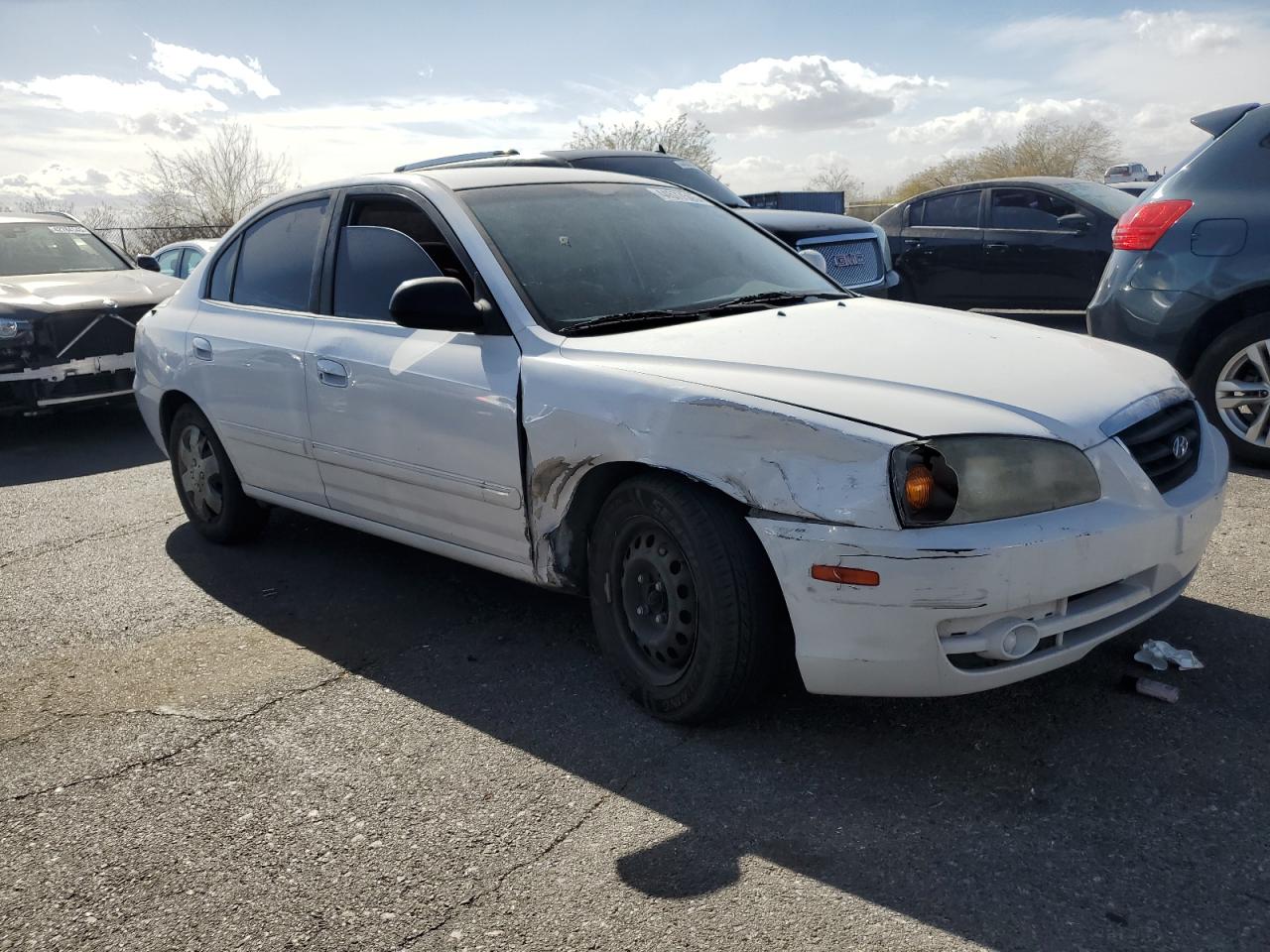 2005 Hyundai Elantra VIN KMHDN46D35U193941 Copart auction photo, front end damage thumbnail 4