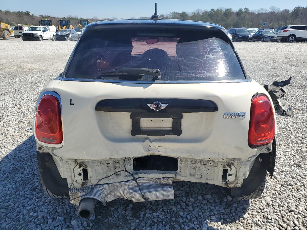 2017 MINI Cooper VIN WMWXU1C59H2E17486 Copart auction photo, rear end damage thumbnail 6