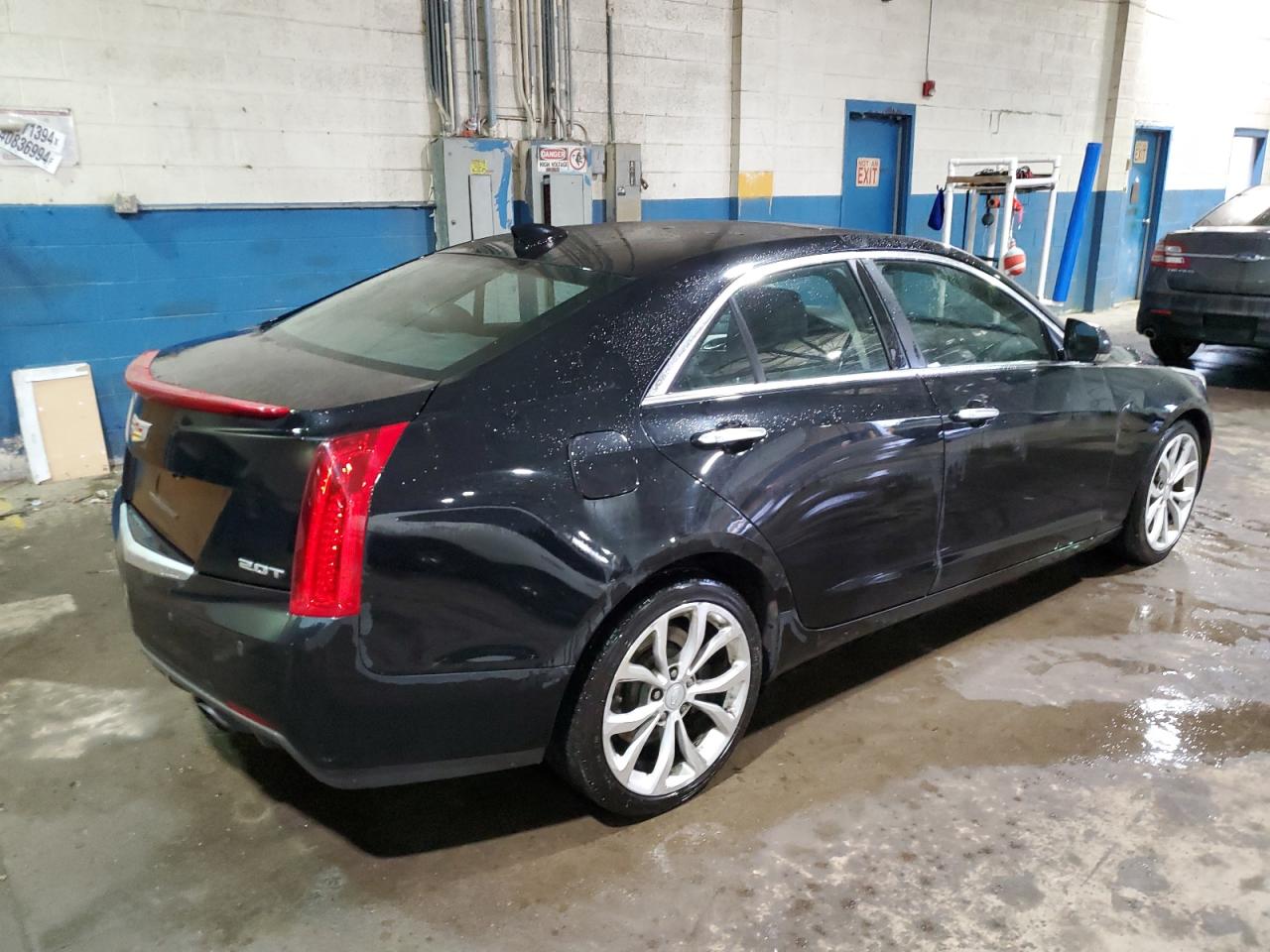 2015 Cadillac ATS VIN 1G6AL5SX7F0127049 Copart auction photo, front end / rear end damage thumbnail 3