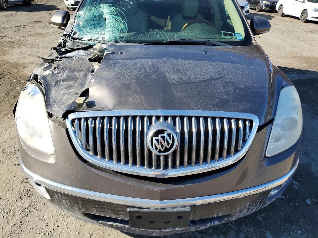 2011 Buick Enclave VIN 5GAKVBED9BJ372467 Copart auction photo, front end / minor dent/scratches damage thumbnail 12