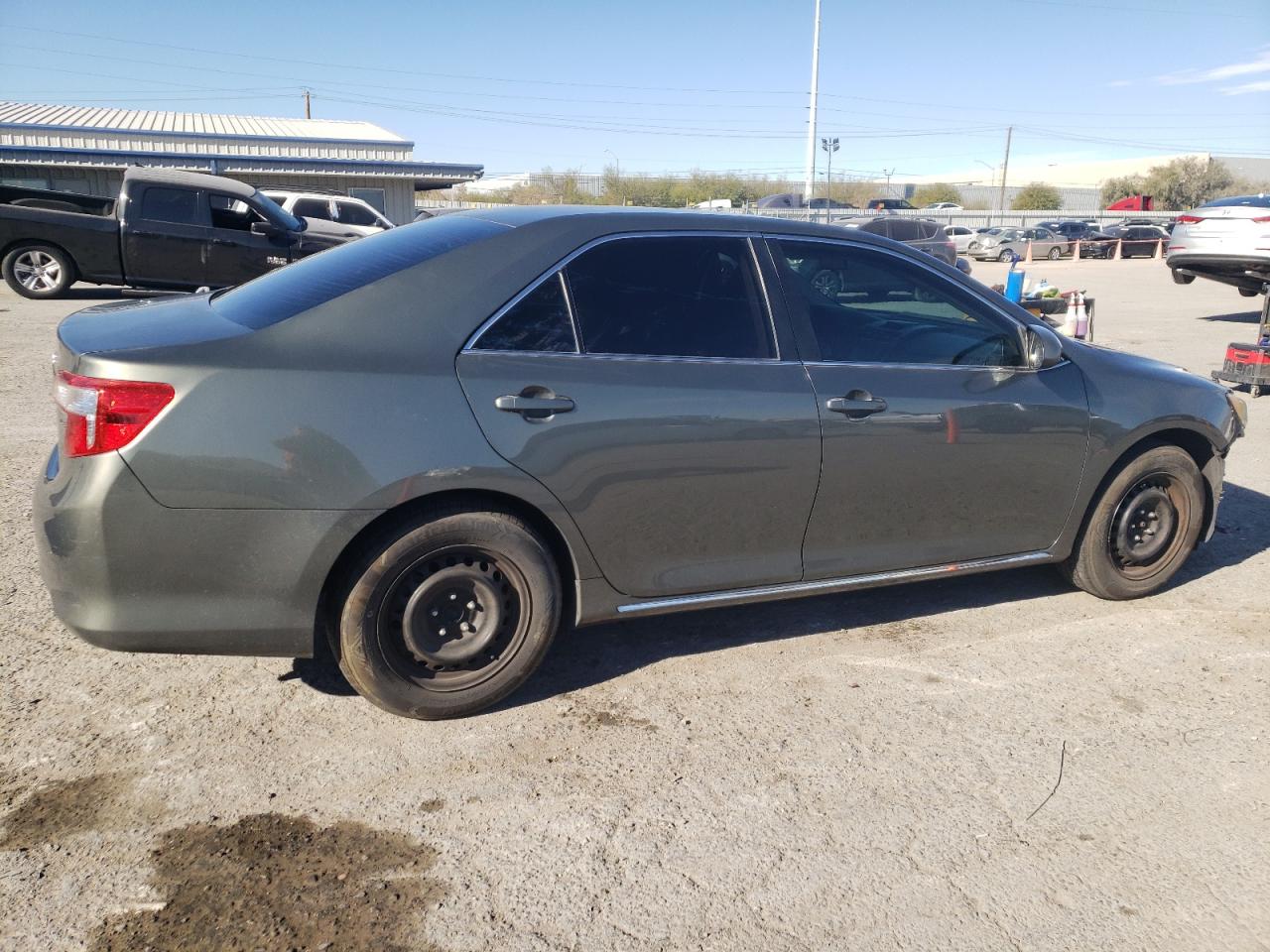 2014 Toyota Camry VIN 4T4BF1FK9ER345177 Copart auction photo, front end damage thumbnail 3