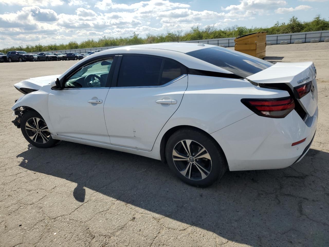 2022 Nissan Sentra VIN 3N1AB8CV1NY240937 Copart auction photo, front end / rear end damage thumbnail 2