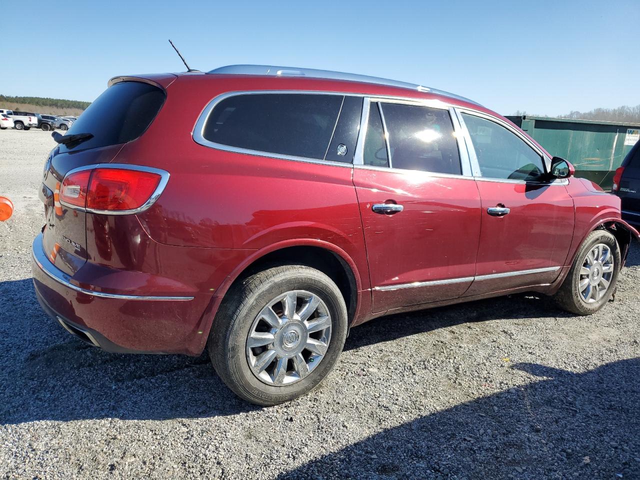 2015 Buick Enclave VIN 5GAKVCKD6FJ212398 Copart auction photo, front end damage thumbnail 3