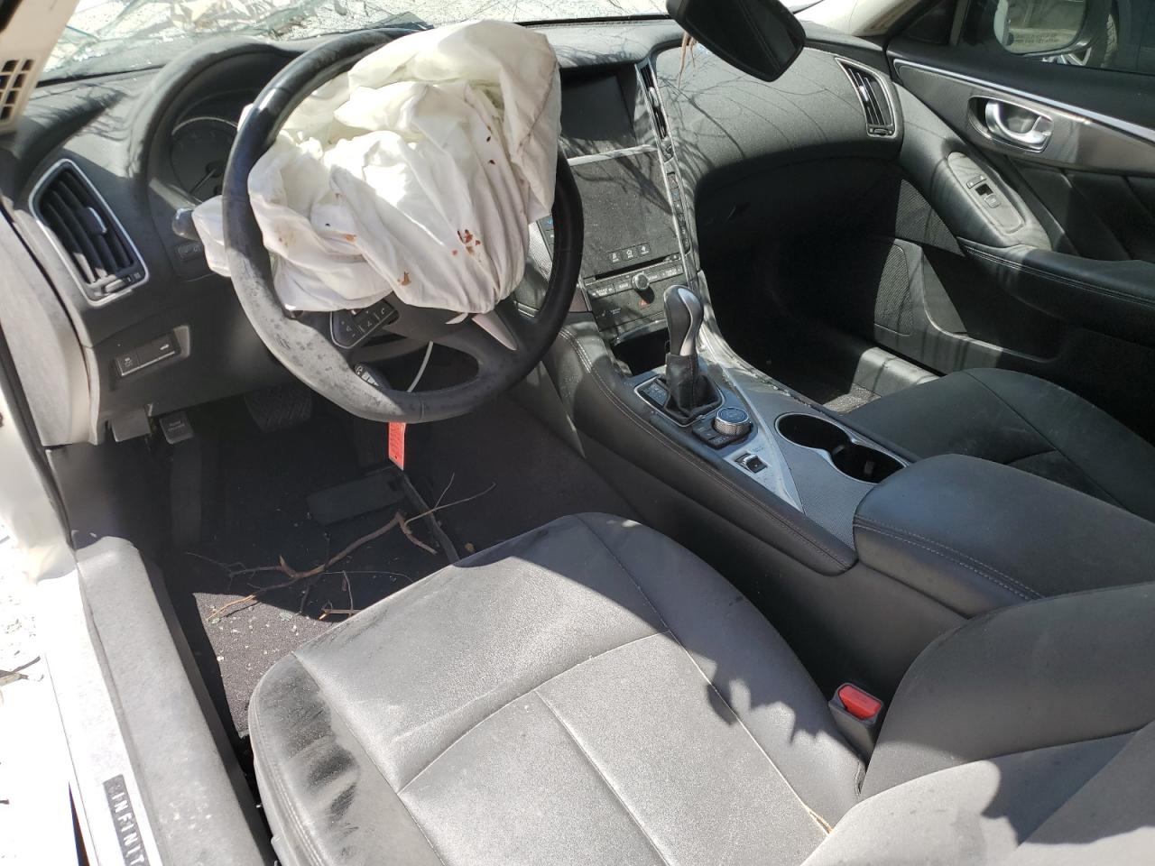 2016 Infiniti Q50 VIN JN1EV7AP0GM303992 Copart auction photo, all over / undercarriage damage thumbnail 8