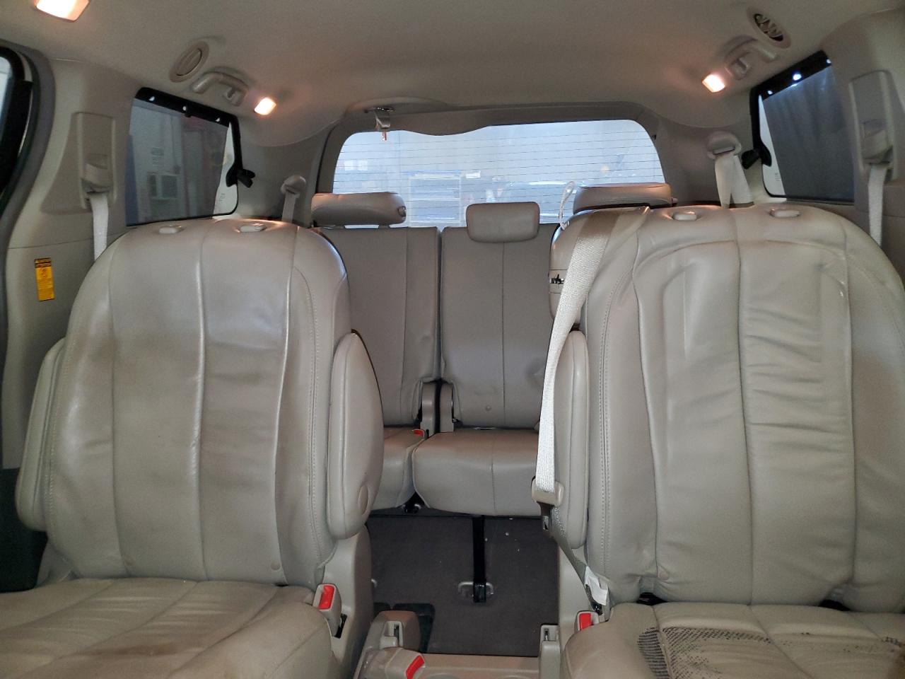 2014 Toyota Sienna VIN 5TDYK3DC8ES448185 Copart auction photo, front end / rear end damage thumbnail 10