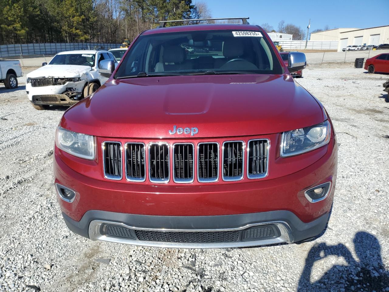 2014 Jeep Grand Cherokee VIN 1C4RJFBG7EC112124 Copart auction photo, rear end damage thumbnail 5