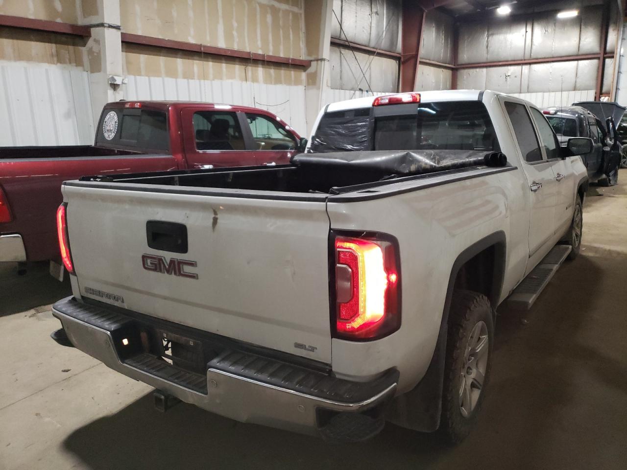2016 GMC Sierra VIN 3GTU2NEC1GG181370 Copart auction photo, front end damage thumbnail 3