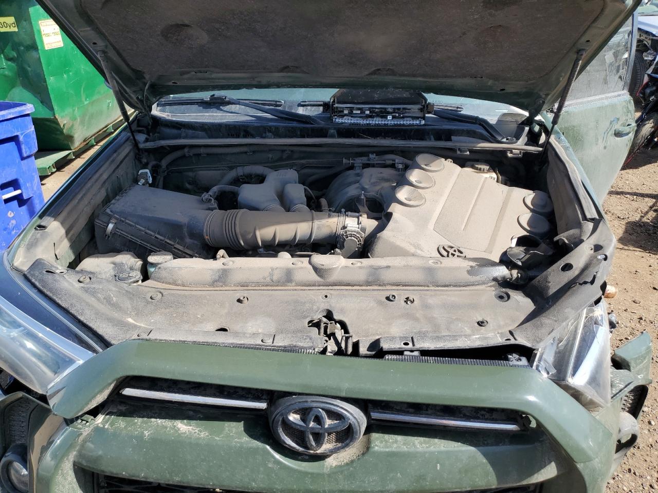 2021 Toyota 4Runner VIN JTEBU5JR2M5899567 Copart auction photo, all over damage thumbnail 12