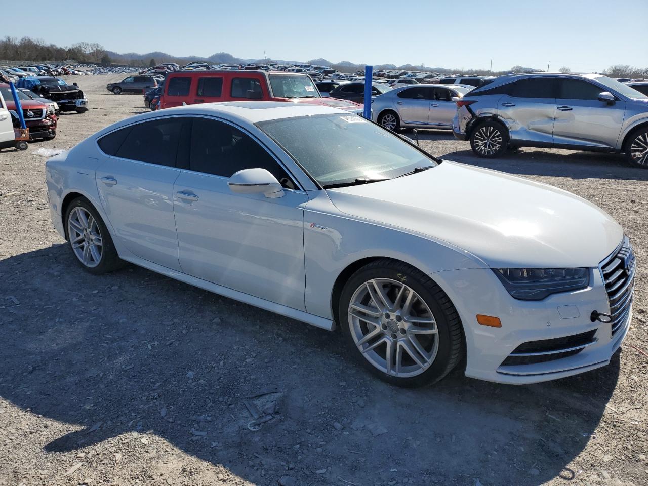 2016 Audi A7 VIN WAUWGAFC1GN051451 Copart auction photo, rear end / minor dent/scratches damage thumbnail 4